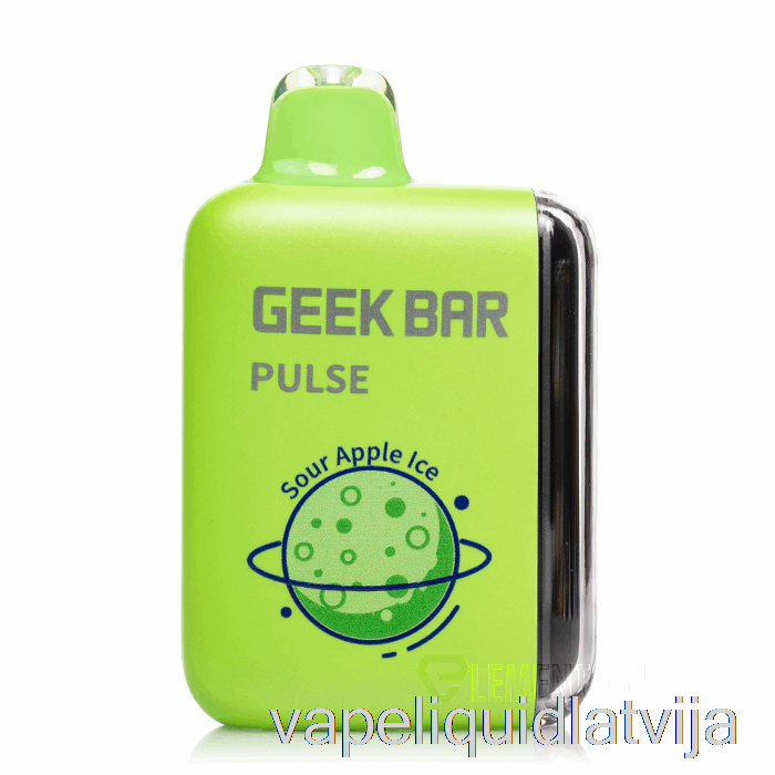 Geek Bar Pulse 15000 Vienreizējās Lietošanas Skābo ābolu Ledus Vape šķidrums